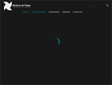 Tablet Screenshot of molinosdepapel.es
